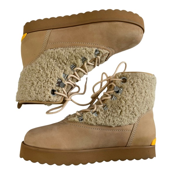 Larroude Vail Faux Fur Waterproof Boots Women’s Size 9 - Picture 10 of 16